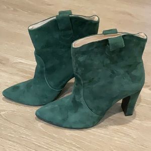 Kristin Cavallari Chinese Laundry Green Booties